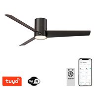 IMMAX NEO LITE FRESH Smart LED ceiling light with fan 18W/40W Tuya WiFi black - Fan