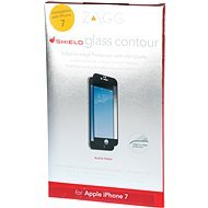 InvisibleSHIELD Contour Glas für Apple iPhone 7 - schwarzer Rahmen - Schutzglas