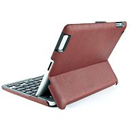 ZAGGfolio pro Apple iPad 3 CZ brown leather - Tablet Case With Keyboard