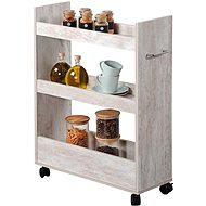 Kesper Alcove shelf with shelves, bleached look - Shelving Unit