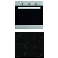 INDESIT RI 161 C + INDESIT IFW 6834 IX - Oven & Cooktop Set