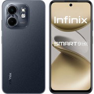 Infinix Smart 9 HD 4GB/64GB Metallic Black - Mobile Phone