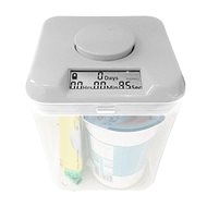 Popron Kitchen box with timer - white - Storage Jar