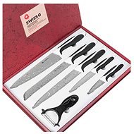 Messer-Set Innova Waren Messer Set mit Steinoberfläche 6Stk Swiss Q - Messerset