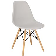 Židle Simplet P016W basic šedá - Jídelní židle