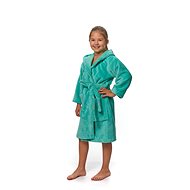 Interkontakt Children's bathrobe with hood Pool Blue 6 years - Bathrobe