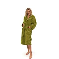 Interkontakt Women's kimono robe Olive Green XXL - Bathrobe