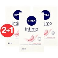 NIVEA Intimo Emulzia na  intímnu hygienu Sensitive 3× 250 ml - Gél na intímnu hygienu
