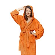 Interkontakt Women's bathrobe 22 Arancio Bathrobe size S - Bathrobe
