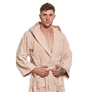 Interkontakt Men's bathrobe 05 Incenso Bathrobe size M - Bathrobe