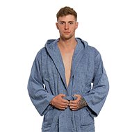 Interkontakt Men's bathrobe 07 Avio Bathrobe size L - Bathrobe