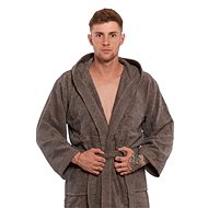 Interkontakt Men's bathrobe 09 Londra Bathrobe size S - Bathrobe