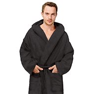 Interkontakt Men's Robe 21 Black Chocolate - Bathrobe