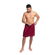 Interkontakt Men's sauna kilt Bordeaux - Sauna kilt