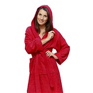 Interkontakt Women's Robe 21 Rosso Natale - Bathrobe