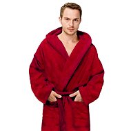 Interkontakt Men's Robe 21 Rosso Natale - Bathrobe