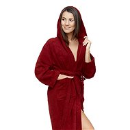 Interkontakt Ladies robe 10 Bordeaux - Bathrobe
