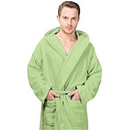 Interkontakt Men's Bathrobe 37 Lime - Bathrobe