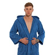Interkontakt Men's robe 19 Zaffiro - Bathrobe