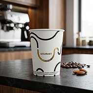 Intertan SA Tessera Paper cup Gourmet white 220 ml, 50 pcs - Drinking Cup