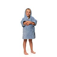 Interkontakt Kids surf poncho, 50 × 60 cm, Fog Blue - Bathrobe
