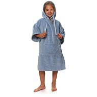 Interkontakt Baby surf poncho, 60 × 80 cm, Fog Blue - Bathrobe