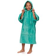 Interkontakt Baby surf poncho, 60 × 80 cm, Pool Blue - Bathrobe