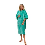 Interkontakt Surf poncho, 70 × 110 cm, Pool Blue - Bathrobe