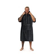 Interkontakt Surf poncho, 80 × 115 cm, Cool Grey - Bathrobe
