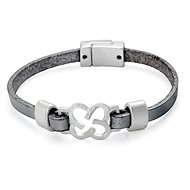 Intrigue Leather bracelet 60034 - Bracelet