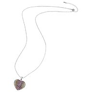 Intrigue Necklace with coloured heart 57734 - Necklace