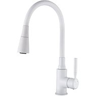 INVENA HULA PLUS sink mixer, white (BZ-85-P02-L) - Tap