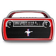 ION Mustang Stereo, Red - Bluetooth Speaker