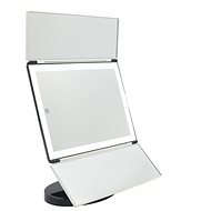 iMirror 3D Fascinate Zebra, Cosmetic Make-Up Mirror, Three-Panel with LED Line Lighting - Makeup Mirror