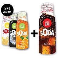 LIMO BAR Sirupy 3+1 Party mix - Flavour