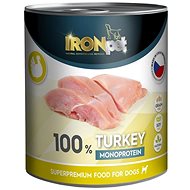 IRONpet Dog Turkey 100% Monoprotein, 800 g - Canned Dog Food