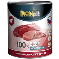 IRONpet Dog Beef 100% Monoprotein, 800 g - Canned Dog Food