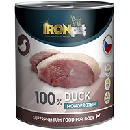 IRONpet Dog Duck 100% Monoprotein, 800 g - Canned Dog Food