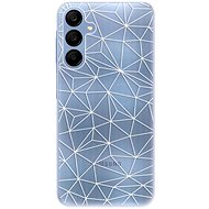 iSaprio Abstract Triangles 03 - white for Samsung Galaxy A25 5G - Phone Cover