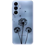 iSaprio Three Dandelions - black pro Samsung Galaxy A25 5G - Phone Cover