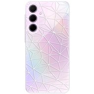 iSaprio Abstract Triangles 03 - white pro Samsung Galaxy A35 5G - Phone Cover