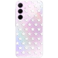 iSaprio Stars Pattern - white pro Samsung Galaxy A35 5G - Phone Cover