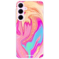 iSaprio Orange Liquid pro Samsung Galaxy A35 5G - Phone Cover