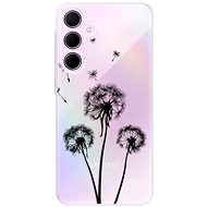 iSaprio Three Dandelions - black for Samsung Galaxy A55 5G - Phone Cover