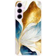 iSaprio Blue Leaves for Samsung Galaxy A55 5G - Phone Cover