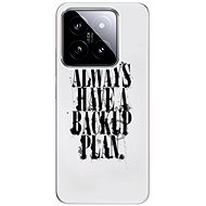 iSaprio Backup Plan - Xiaomi 14 - Phone Cover