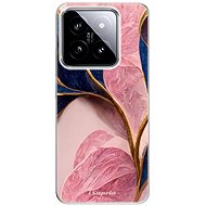 iSaprio Pink Blue Leaves - Xiaomi 14 - Phone Cover
