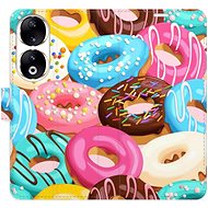 iSaprio Flip pouzdro Donuts Pattern 02 pro Honor 90 5G - Phone Case