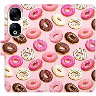 iSaprio Flip pouzdro Donuts Pattern 03 pro Honor 90 5G - Phone Case