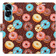 iSaprio Flip pouzdro Donuts Pattern pro Honor 90 Lite 5G - Phone Case